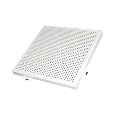 Buon prezzo Facciata continua a pannello singolo in alluminio a prova d'umidità Pannelli in alluminio perforato ignifugo da 3,0 mm in linea