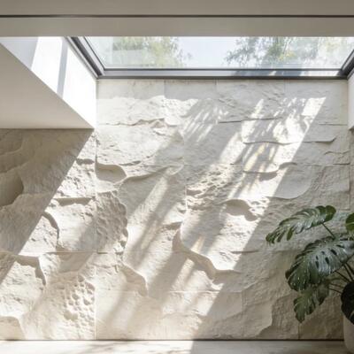 chất lượng PU Stone Stone Curtain Wall Waterproof Lightweight Wall Panel Đối với thương mại nhà máy sản xuất